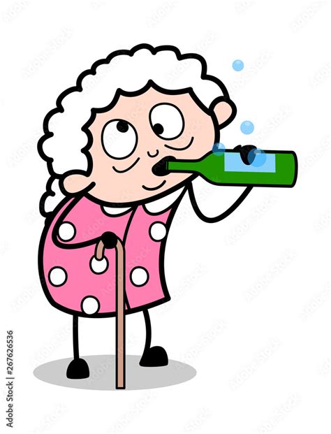 drunk cartoon characters|drunk old lady cartoon.